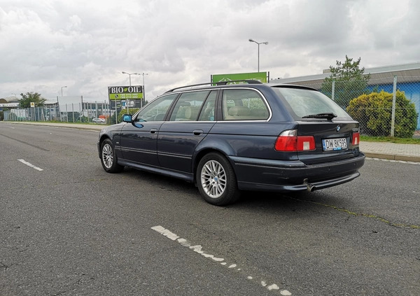 BMW Seria 5 cena 5999 przebieg: 278900, rok produkcji 2002 z Wrocław małe 56